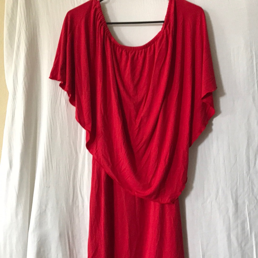 Red dress